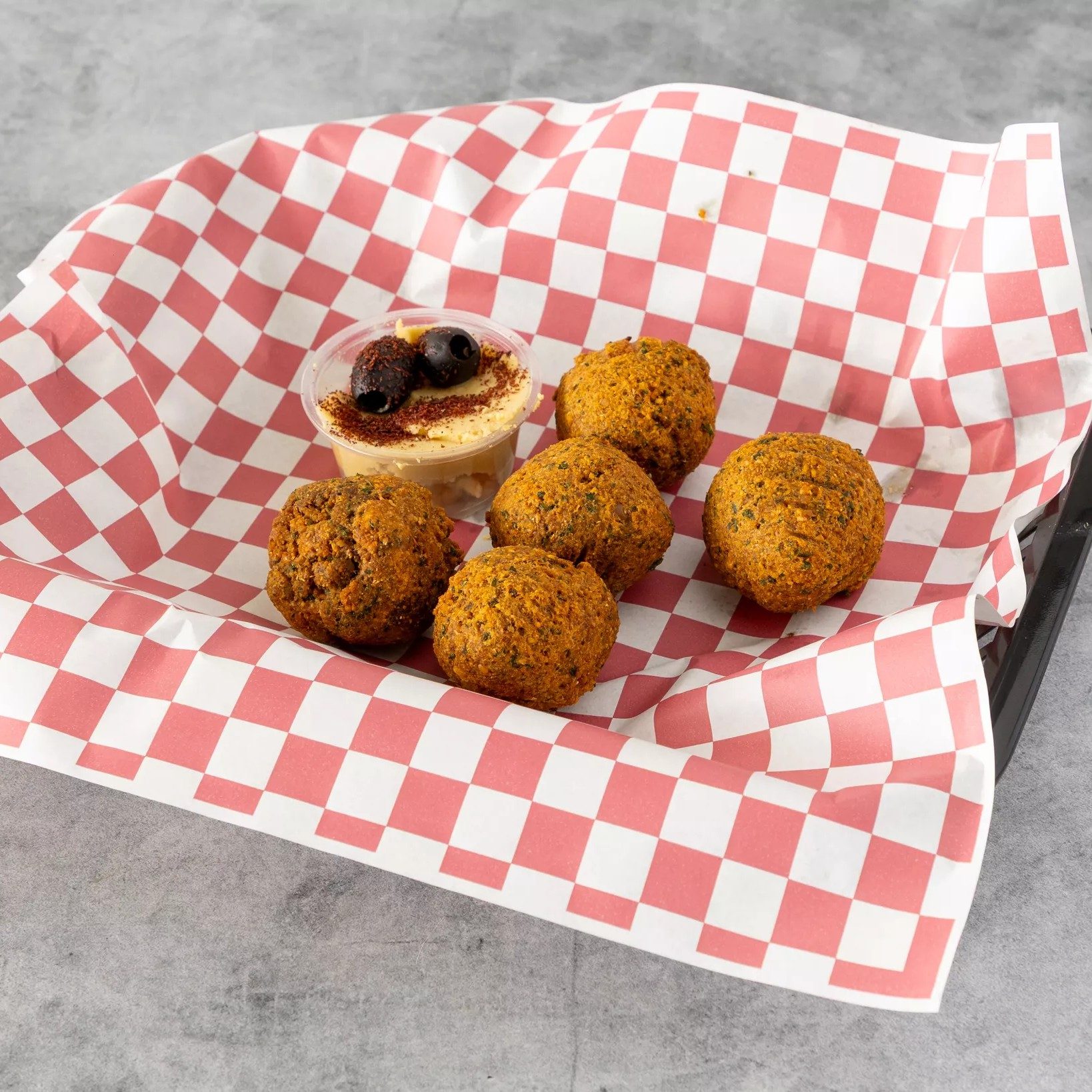 Falafel bites.