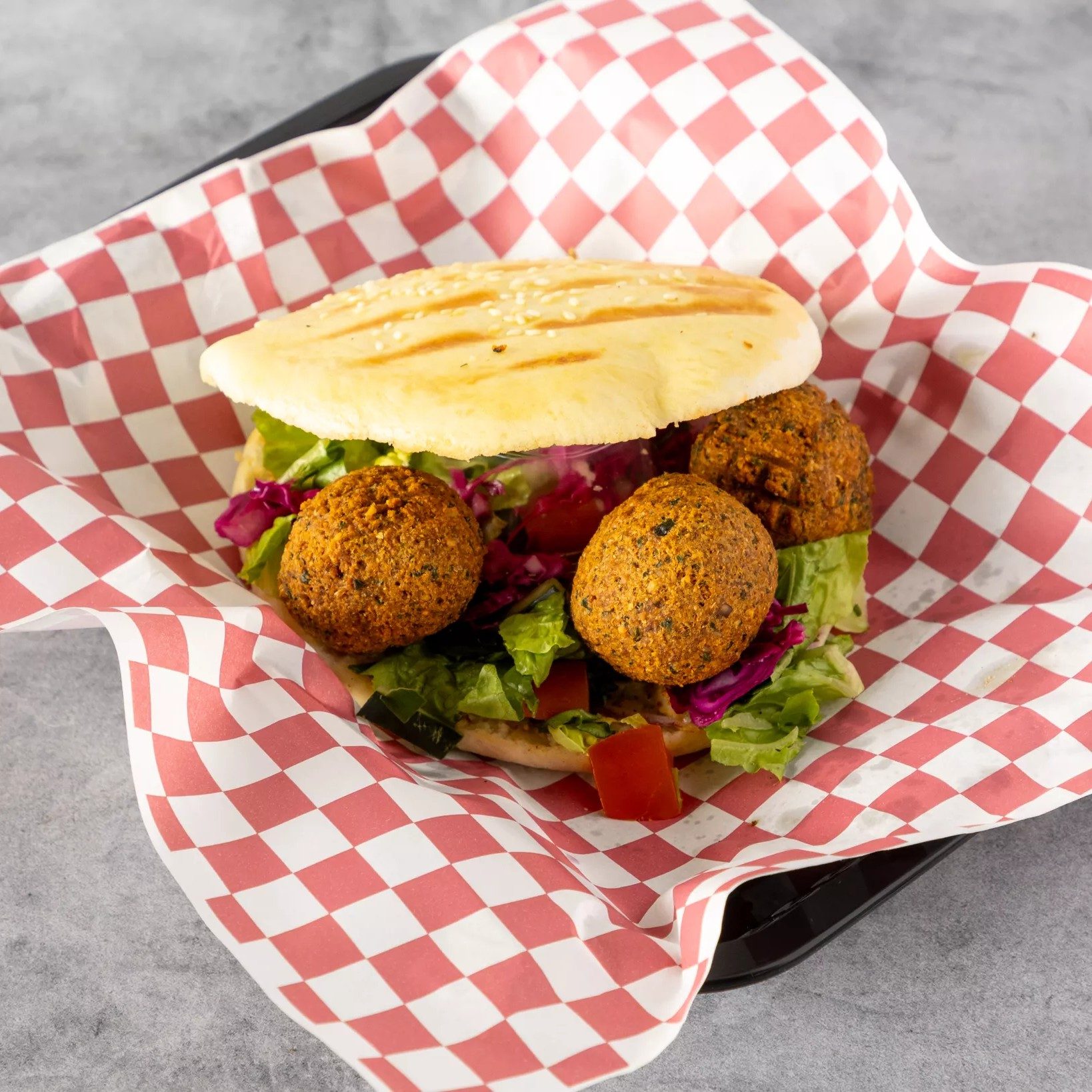 Falafel doner combo.